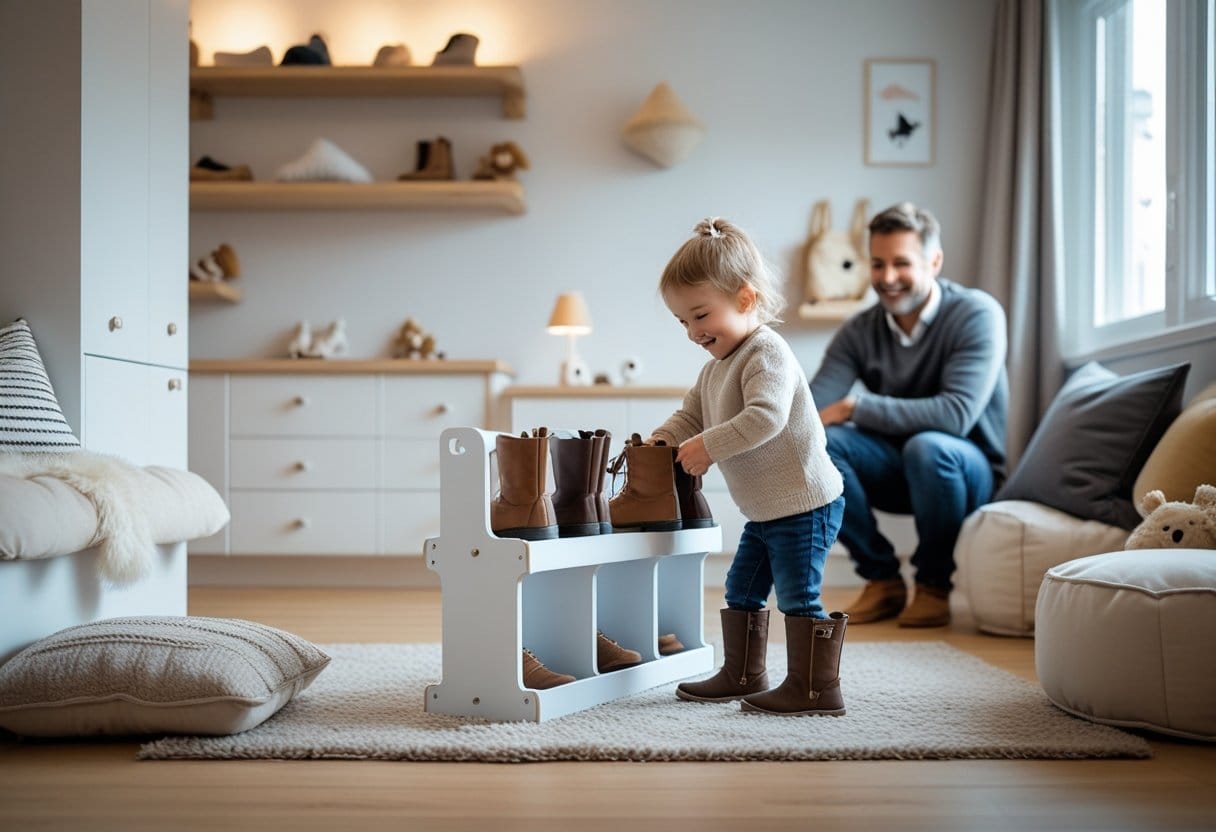 Sådan skaber du hygge og funktionalitet i børneværelset med en støvleknægt til børneværelset